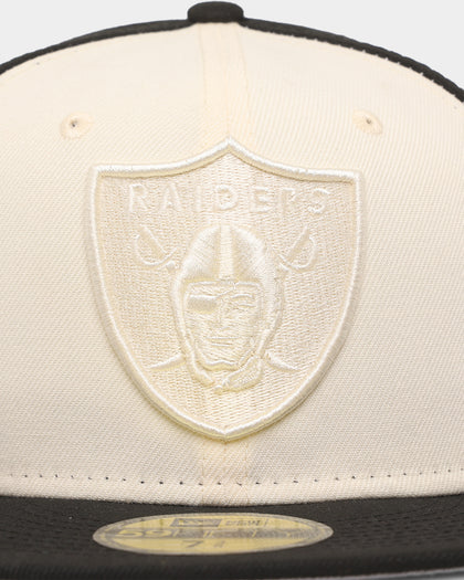 New Era Las Vegas Raiders 'Tonal Two-Tone' 59FIFTY Fitted Light Beige