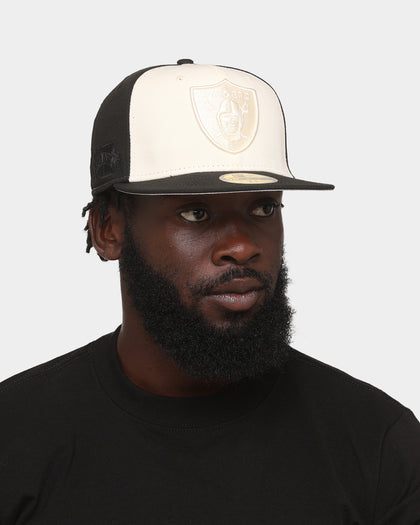 New Era Las Vegas Raiders 'Tonal Two-Tone' 59FIFTY Fitted Light Beige