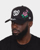 New Era Washington Nationals 'Flower' 9FORTY A-Frame Snapback Black/Floral