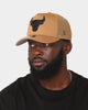 New Era Chicago Bulls 'Wheat' 9FORTY A-Frame Trucker Snapback Wheat/Black