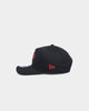 New Era San Francisco 49ers "Scarlet Bottom" 9FORTY A-Frame Snapback Black/Scarlet