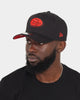 New Era San Francisco 49ers "Scarlet Bottom" 9FORTY A-Frame Snapback Black/Scarlet