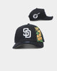 New Era San Diego Padres 'Flower' 9FORTY A-Frame Snapback Black/Floral