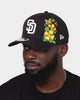 New Era San Diego Padres 'Flower' 9FORTY A-Frame Snapback Black/Floral
