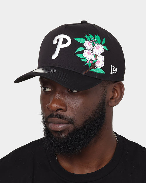New Era Philadelphia Phillies 'Flower' 9FORTY A-Frame Snapback Black/Floral