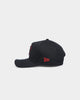 New Era Philadelphia Phillies "Scarlet Bottom" 9FORTY A-Frame Snapback Black/Scarlet