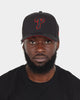 New Era Philadelphia Phillies "Scarlet Bottom" 9FORTY A-Frame Snapback Black/Scarlet