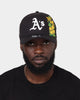 New Era Oakland Athletics 'Flower' 9FORTY A-Frame Snapback Black/Floral