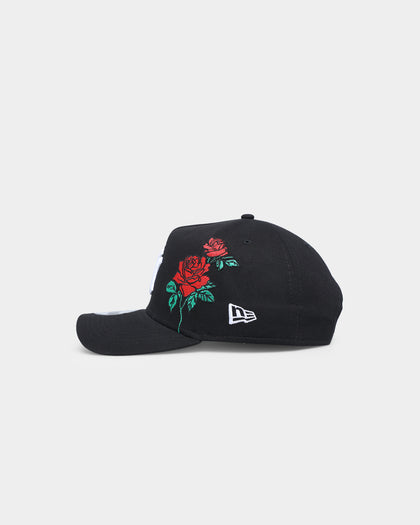 New Era New York Yankees 'Flower' 9FORTY A-Frame Snapback Black/Floral