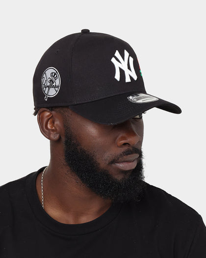 New Era New York Yankees 'Flower' 9FORTY A-Frame Snapback Black/Floral