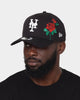 New Era New York Mets 'Flower' 9FORTY A-Frame Snapback Black/Floral