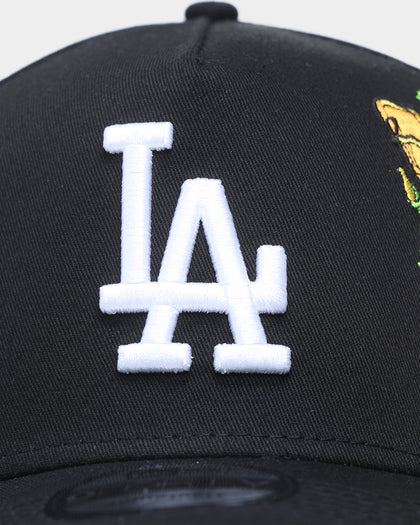 New Era Los Angeles Dodgers 'Flower' 9FORTY A-Frame Snapback Black/Floral