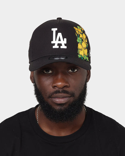 New Era Los Angeles Dodgers 'Flower' 9FORTY A-Frame Snapback Black/Floral