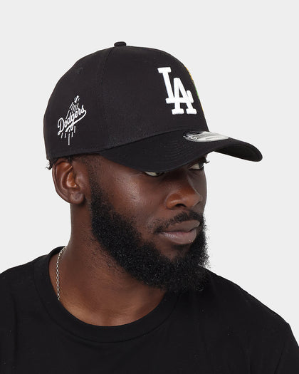New Era Los Angeles Dodgers 'Flower' 9FORTY A-Frame Snapback Black/Floral