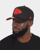 New Era Kansas City Chiefs "Scarlet Bottom" 9FORTY A-Frame Snapback Black/Scarlet