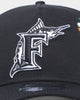 New Era Florida Marlins 'Flower' 9FORTY A-Frame Snapback Black/Floral