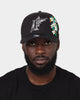 New Era Florida Marlins 'Flower' 9FORTY A-Frame Snapback Black/Floral