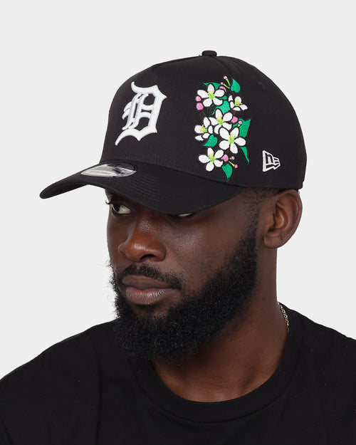 New Era Detroit Tigers 'Flower' 9FORTY A-Frame Snapback Black/Floral