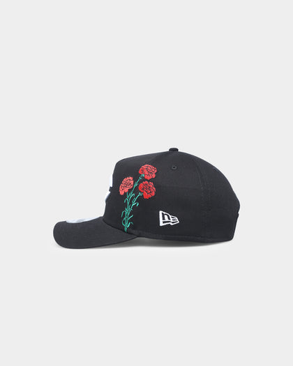 New Era Cincinnati Reds 'Flower' 9FORTY A-Frame Snapback Black/Floral
