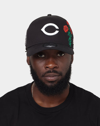 New Era Cincinnati Reds 'Flower' 9FORTY A-Frame Snapback Black/Floral