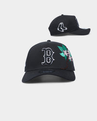 New Era Boston Red Sox 'Flower' 9FORTY A-Frame Snapback Black/Floral