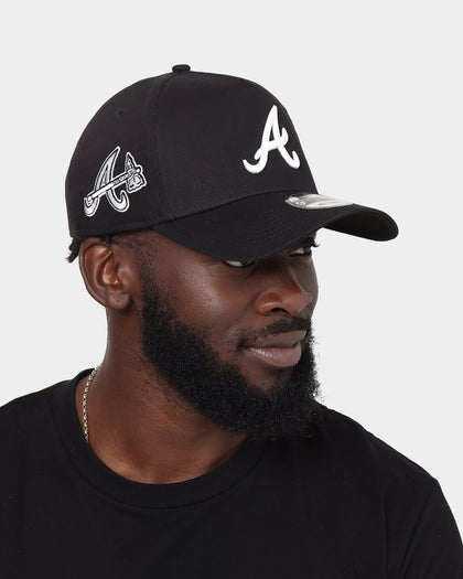 New Era Atlanta Braves 'Flower' 9FORTY A-Frame Snapback Black/Floral