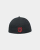 New Era San Francisco 49ers "Scarlet Bottom" 59FIFTY Fitted Black/Scarlet