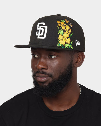 New Era San Diego Padres 'State Flower' 59FIFTY Fitted Black/Floral