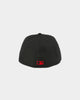 New Era San Diego Padres "Scarlet Bottom" 59FIFTY Fitted Black/Scarlet