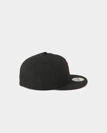 New Era San Diego Padres "Scarlet Bottom" 59FIFTY Fitted Black/Scarlet
