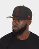 New Era San Diego Padres "Scarlet Bottom" 59FIFTY Fitted Black/Scarlet
