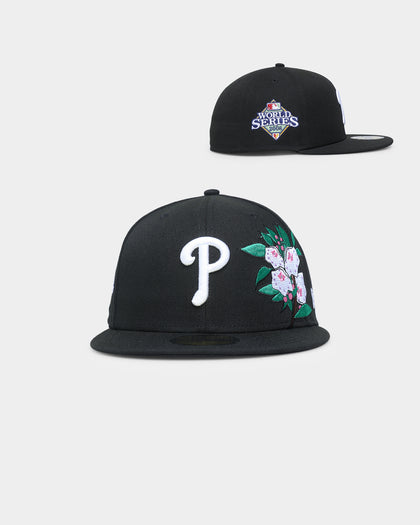New Era Philadelphia Phillies 'State Flower' 59FIFTY Fitted Black/Floral