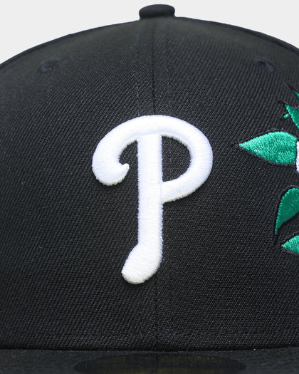 New Era Philadelphia Phillies 'State Flower' 59FIFTY Fitted Black/Floral