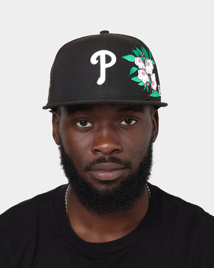 New Era Philadelphia Phillies 'State Flower' 59FIFTY Fitted Black/Floral