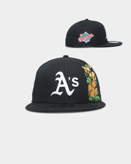 New Era Oakland Athletics 'State Flower' 59FIFTY Fitted Black/Floral