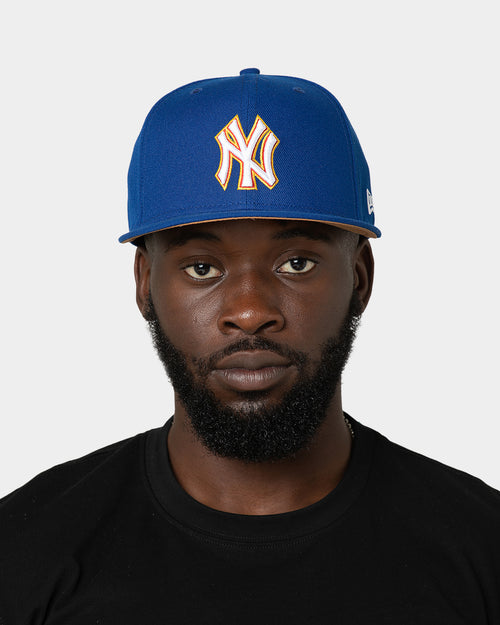 New Era New York Yankees "Cereal Wheat Bottoms" 59FIFTY Fitted Light Royal