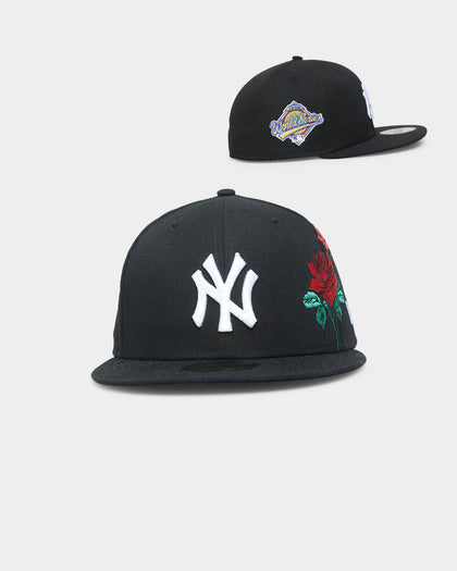 New Era New York Yankees 'State Flower' 59FIFTY Fitted Black/Floral