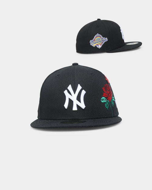 New Era New York Yankees 'State Flower' 59FIFTY Fitted Black/Floral