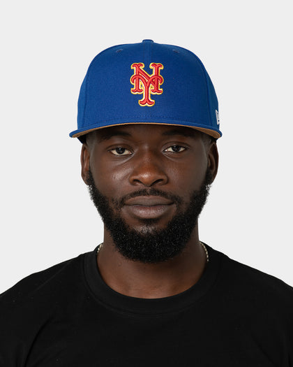 New Era New York Mets "Cereal Wheat Bottoms" 59FIFTY Fitted Light Royal