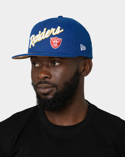 New Era Las Vegas Raiders "Cereal Wheat Bottoms" 59FIFTY Fitted Light Royal