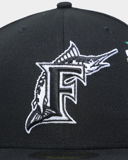 New Era Florida Marlins 'State Flower' 59FIFTY Fitted Black/Floral