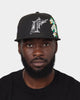 New Era Florida Marlins 'State Flower' 59FIFTY Fitted Black/Floral