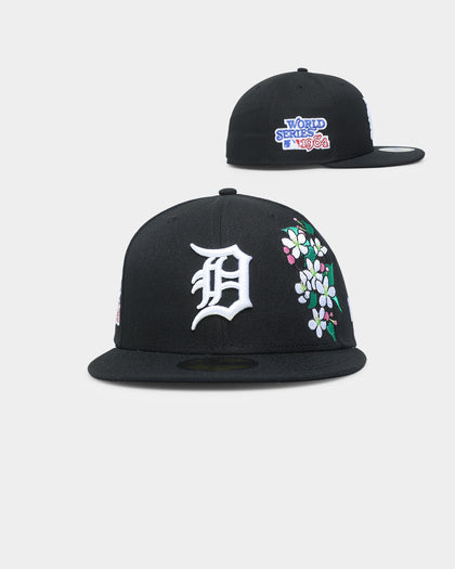 New Era Detroit Tigers 'State Flower' 59FIFTY Fitted Black/Floral