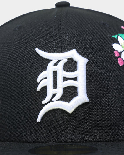 New Era Detroit Tigers 'State Flower' 59FIFTY Fitted Black/Floral