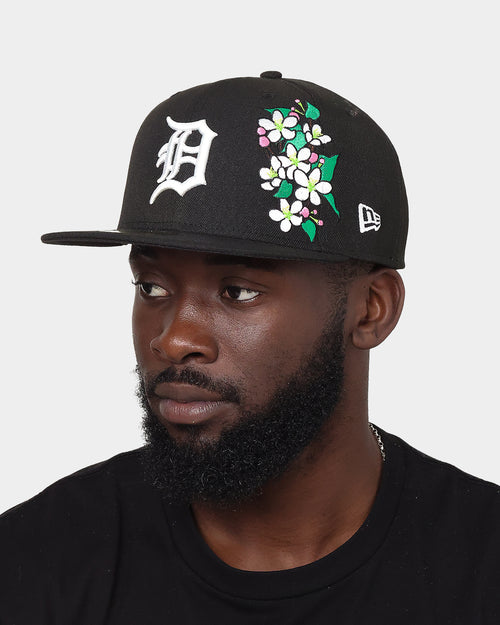New Era Detroit Tigers 'State Flower' 59FIFTY Fitted Black/Floral