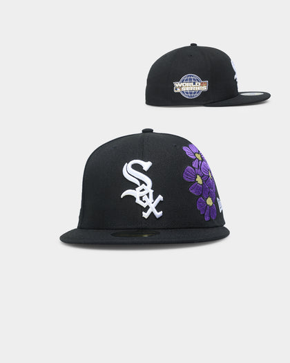 New Era Chicago White Sox 'State Flower' 59FIFTY Fitted Black/Floral