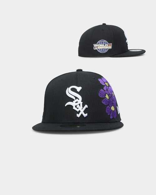 New Era Chicago White Sox 'State Flower' 59FIFTY Fitted Black/Floral