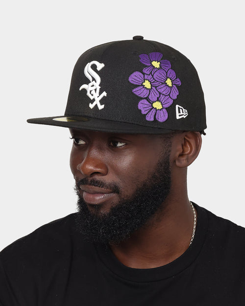 New Era Chicago White Sox 'State Flower' 59FIFTY Fitted Black/Floral