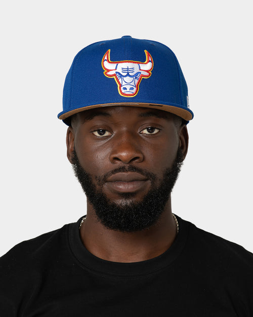New Era Chicago Bulls "Cereal Wheat Bottoms" 59FIFTY Fitted Light Royal