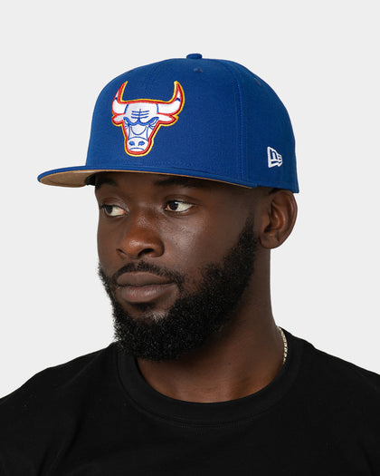 New Era Chicago Bulls "Cereal Wheat Bottoms" 59FIFTY Fitted Light Royal